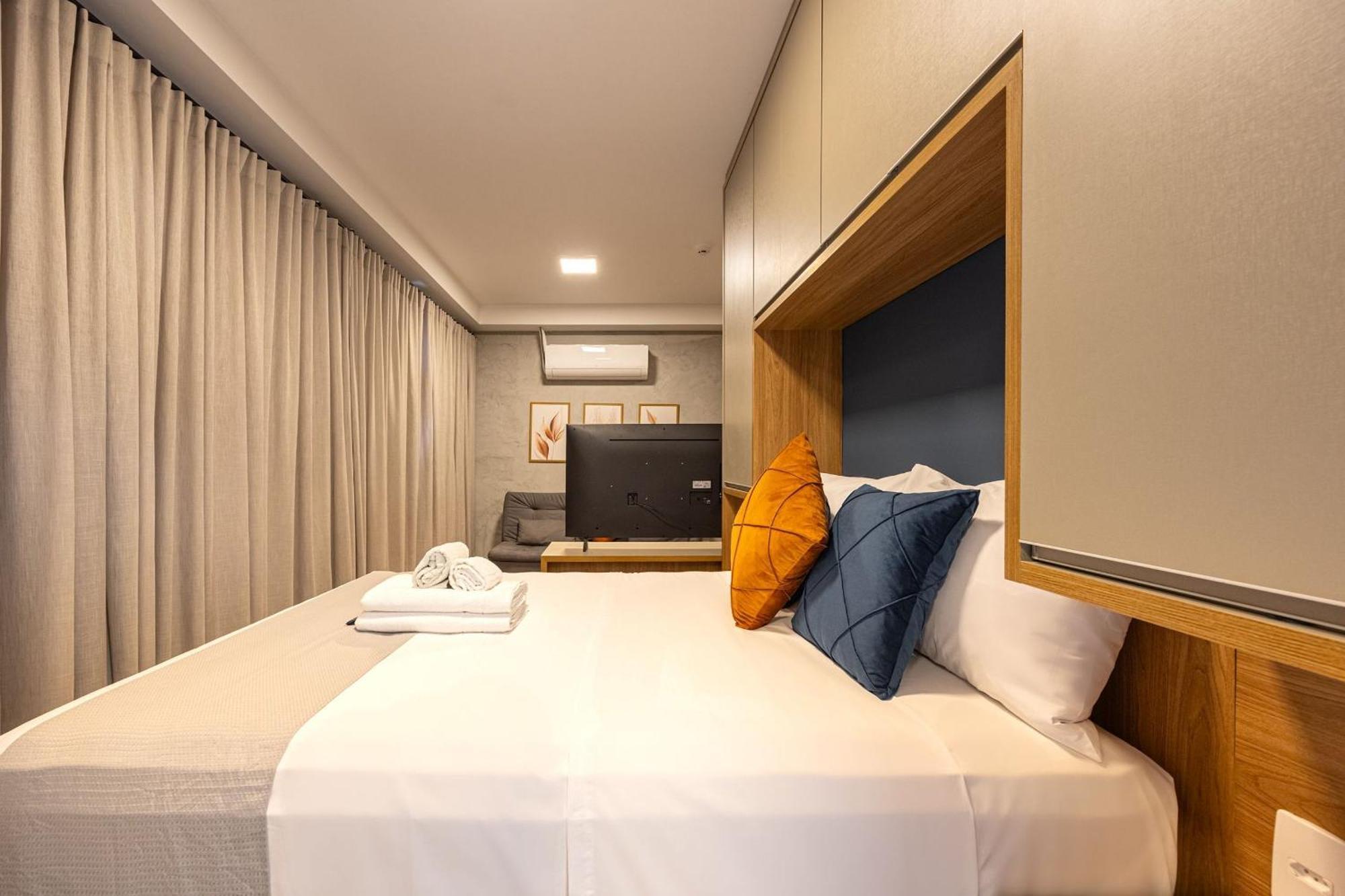 Apartamento Easy Star - Belo No Coracao Do Brooklin! - Rp02i
